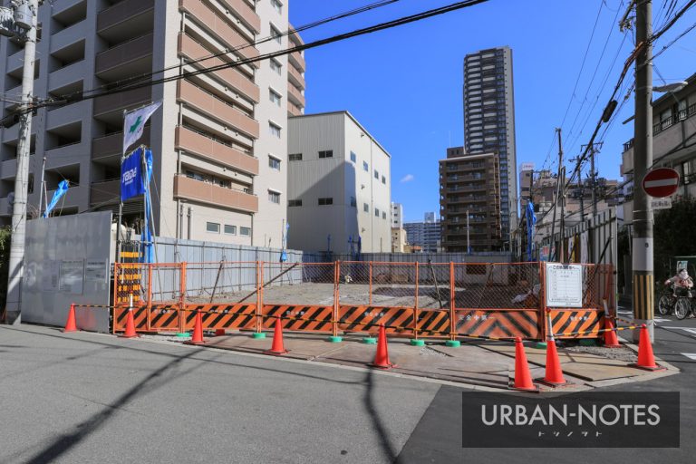 【野田】(仮称)大阪市福島区海老江1丁目計画の建設状況 2021年1月 URBAN NOTES トシノヲト