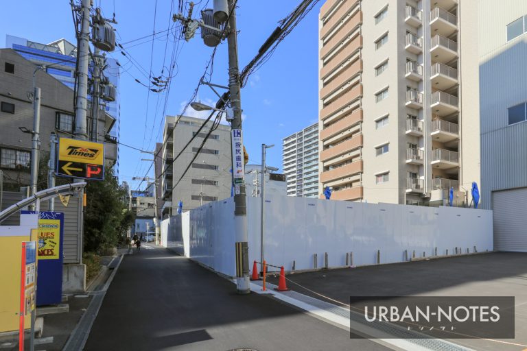 【野田】(仮称)大阪市福島区海老江1丁目計画の建設状況 2021年1月 URBAN NOTES トシノヲト