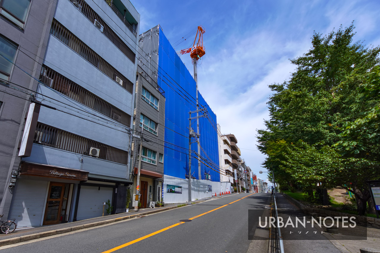 (仮称)大阪市天王寺区東高津町プロジェクト新築工事 2021年9月 01