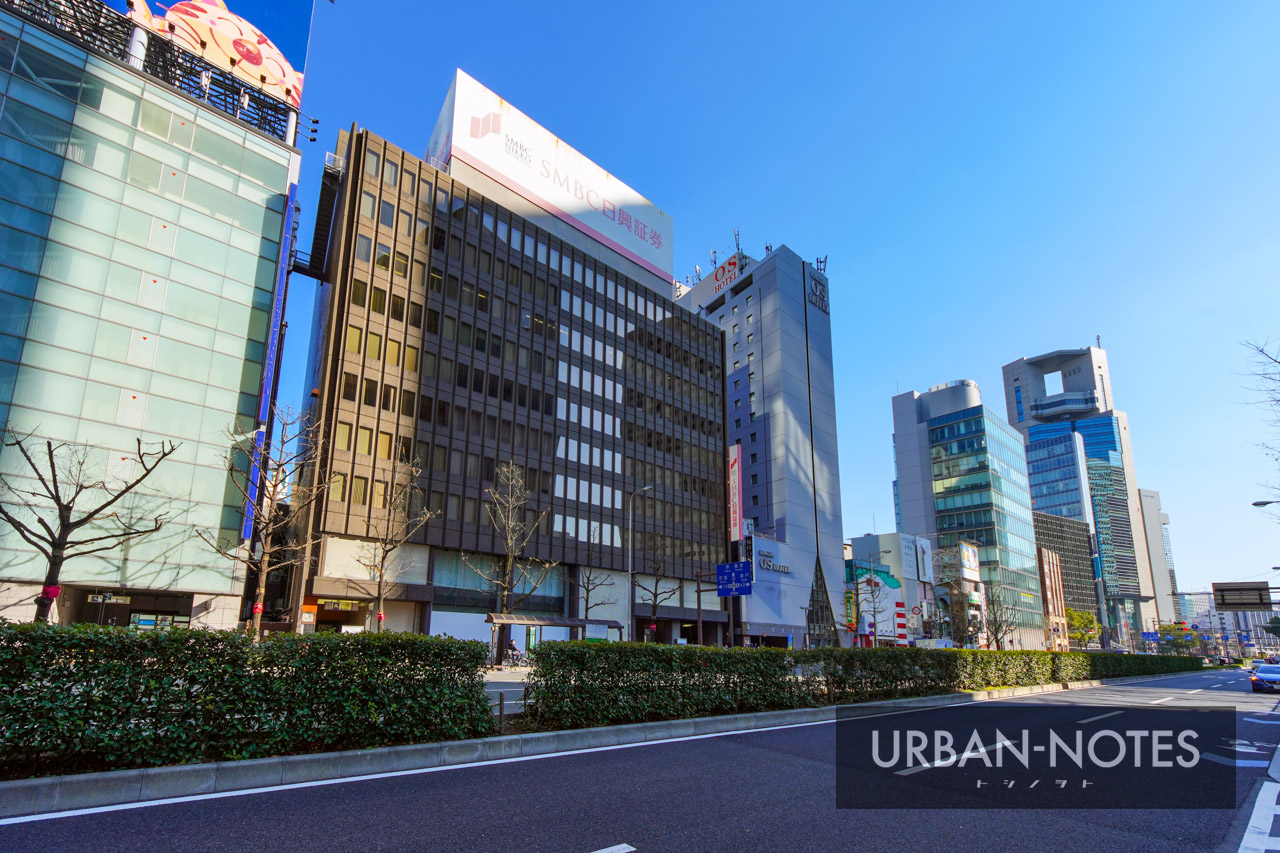 梅田OSビル(梅田OSホテル)&大阪日興ビル再開発 2022年1月 03