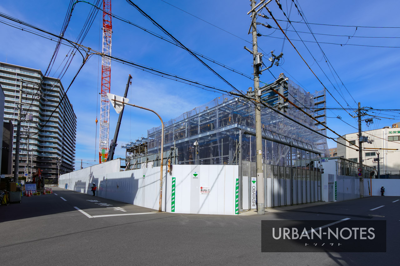(仮称)SUMA新築工事 (トーハン旧大阪支店跡地) 2022年2月 06