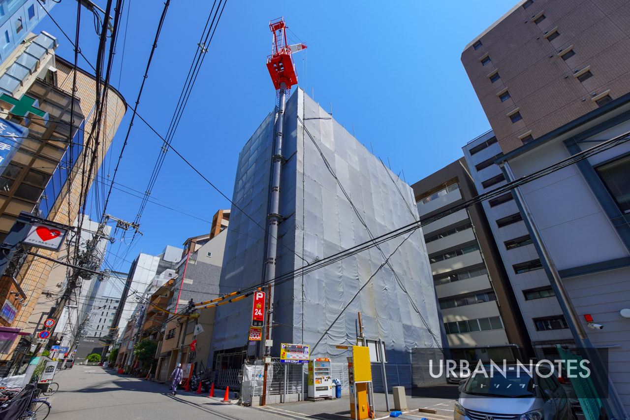(仮称)中央区徳井町1丁目計画新築工事 2022年6月 01