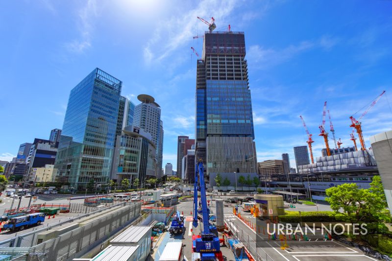 【梅田】JPタワー大阪 (仮称)梅田3丁目計画の建設状況 2022年9月 | URBAN NOTES -トシノヲト-