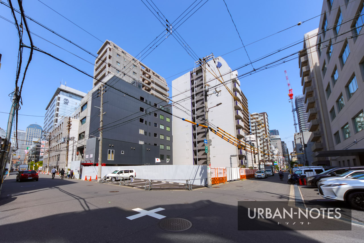 NTT西日本 博労町ビル 解体工事 2023年4月 01